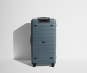 Back product view of The Trunk suitcase in Coast Blue