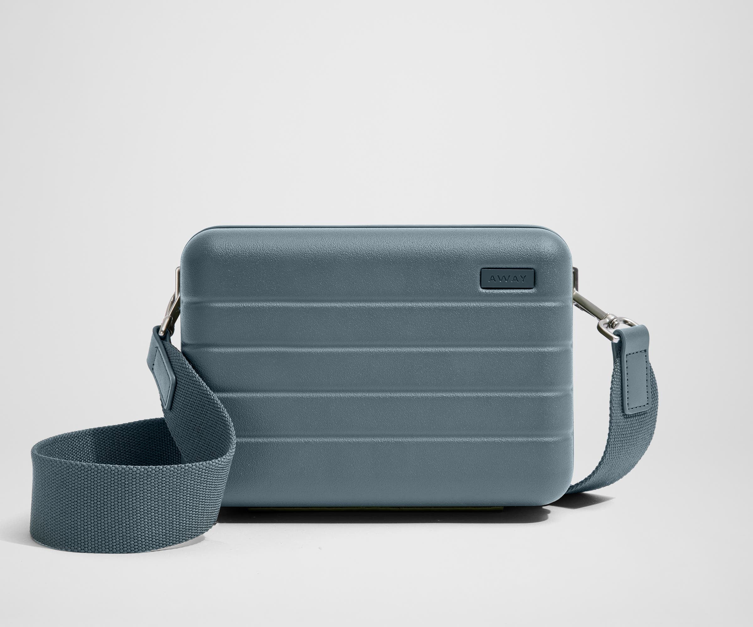 Front view of The Mini Crossbody with removable shoulder strap