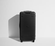 Back product view of The Trunk suitcase in Jet Black