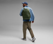 Person wearing the Double Diaper Backpack