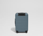 Back product view of The Front Pocket Carry-On suitcase in Coast Blue