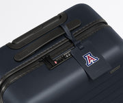 The University of Arizona ® Collegiate Luggage Tag on a matching The University of Arizona ® Bigger Carry-On suitcase