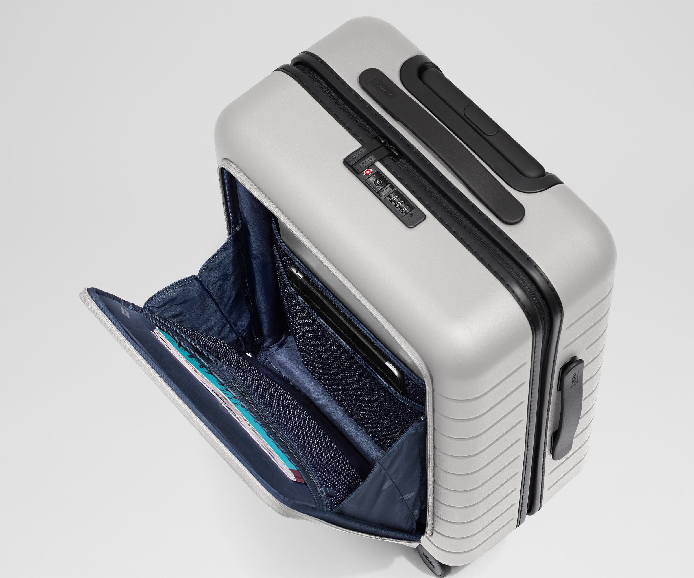 The Front Pocket Bigger Carry-On | Cloud Gray