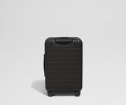 Back product view of The Front Pocket Carry-On suitcase in Jet Black