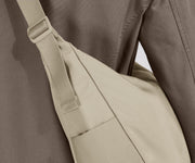 Detailed view of the featherlight material