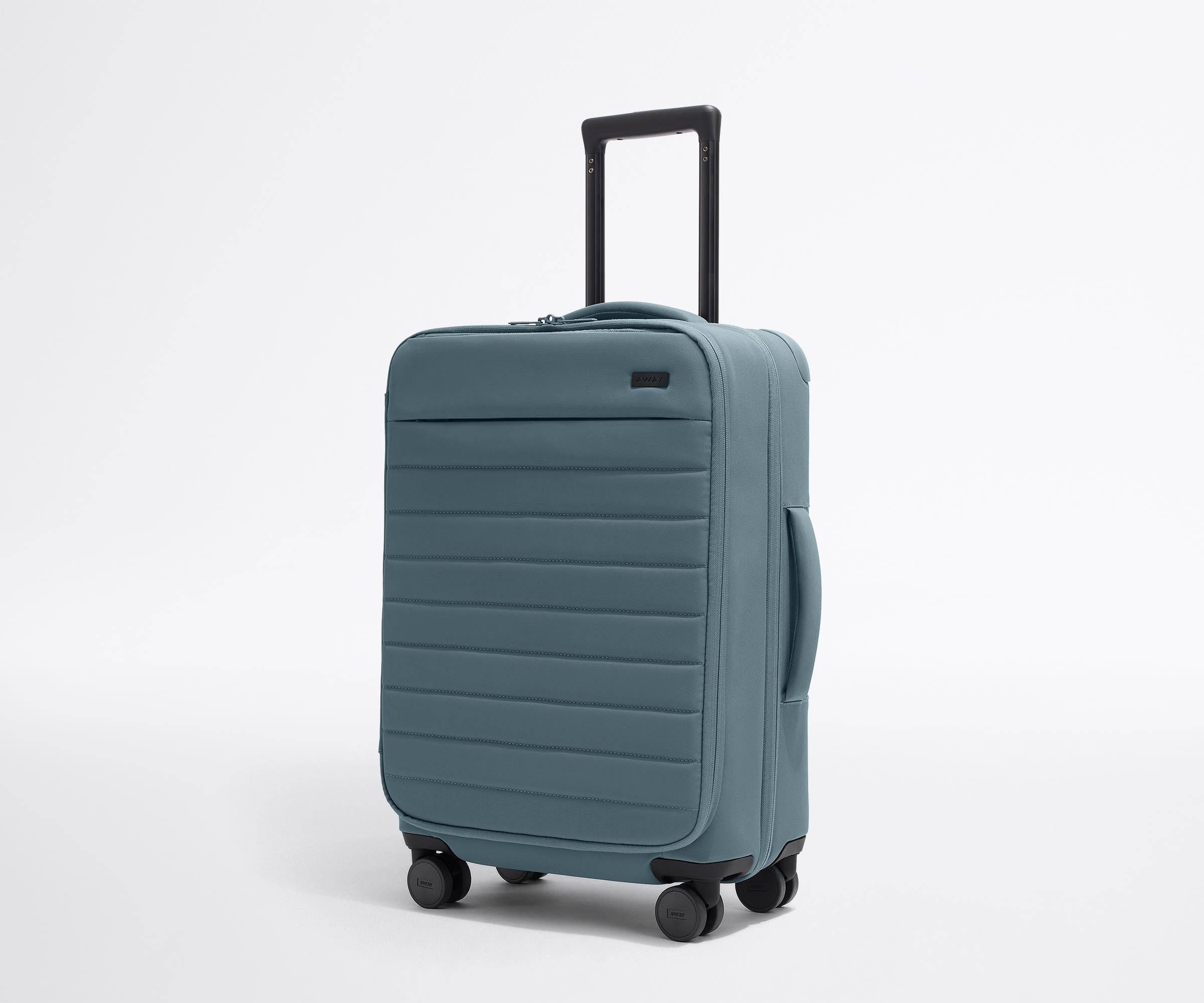 Angled view of the Softside Bigger Carry-On
