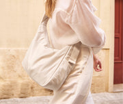 Person wearing the Crossbody in Salt White