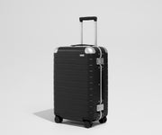 The Aluminum Edge Bigger Carry-On in Jet Black