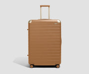 The Aluminum Edge Large in Cognac Brown