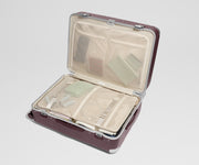 The Aluminum Edge Large in Oxblood Red