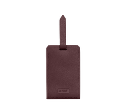 Aluminum Edge Tag in Oxblood Red