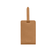 Aluminum Edge Tag in Cognac Brown