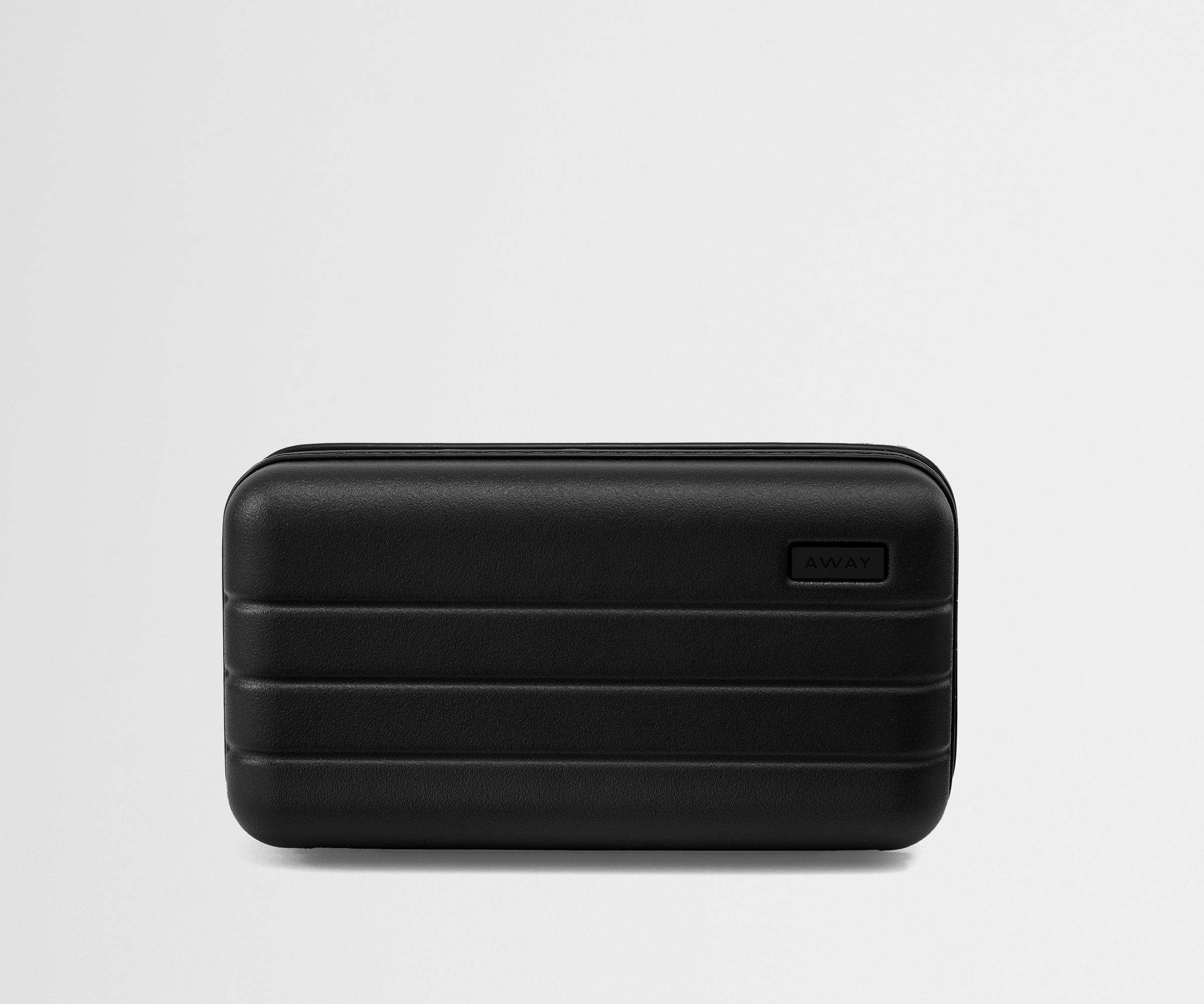 Travel Glasses Case in Jet Black