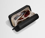 Travel Glasses Case in Jet Black