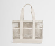 Beach Tote in Salt White