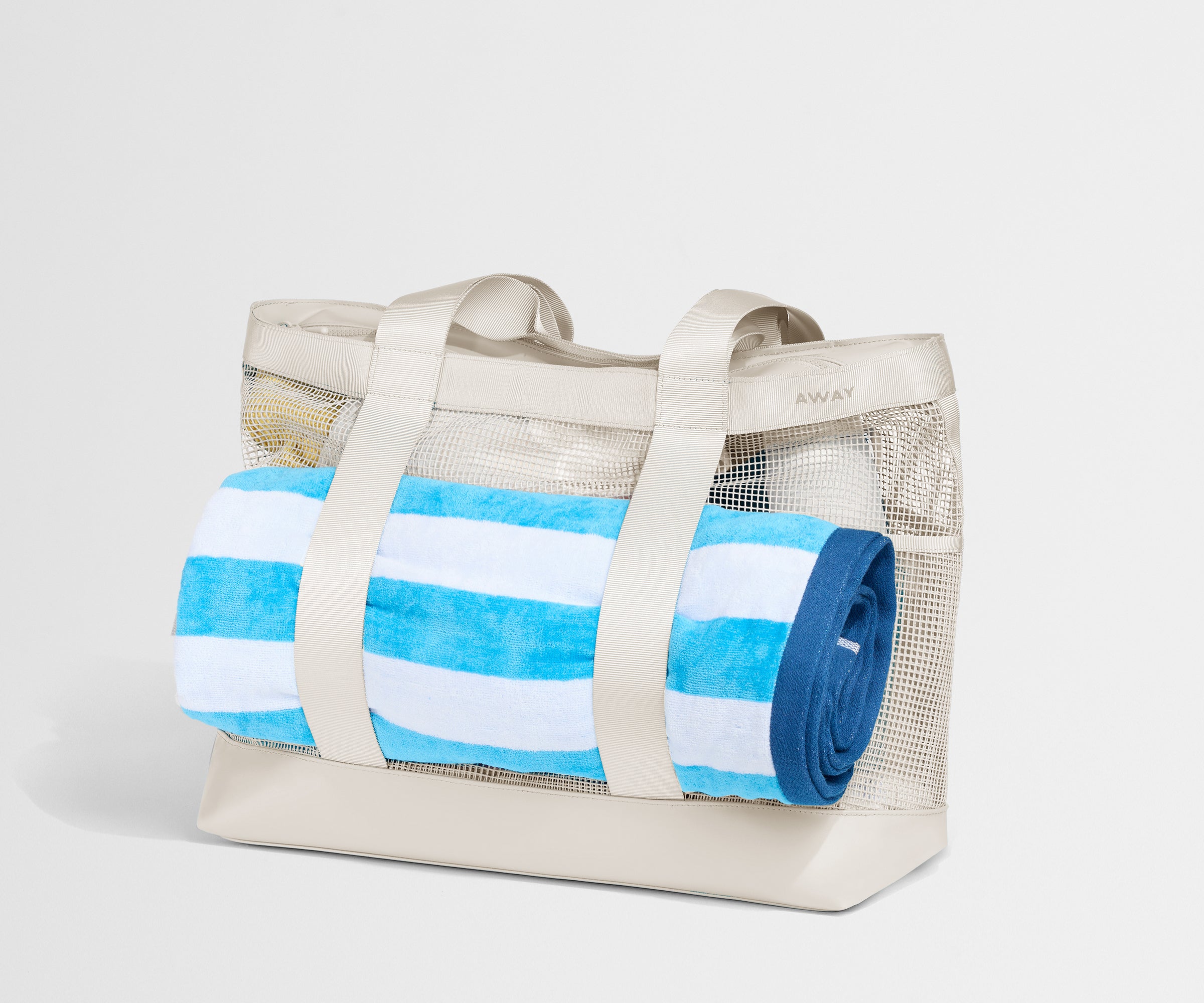 Beach Tote in Salt White
