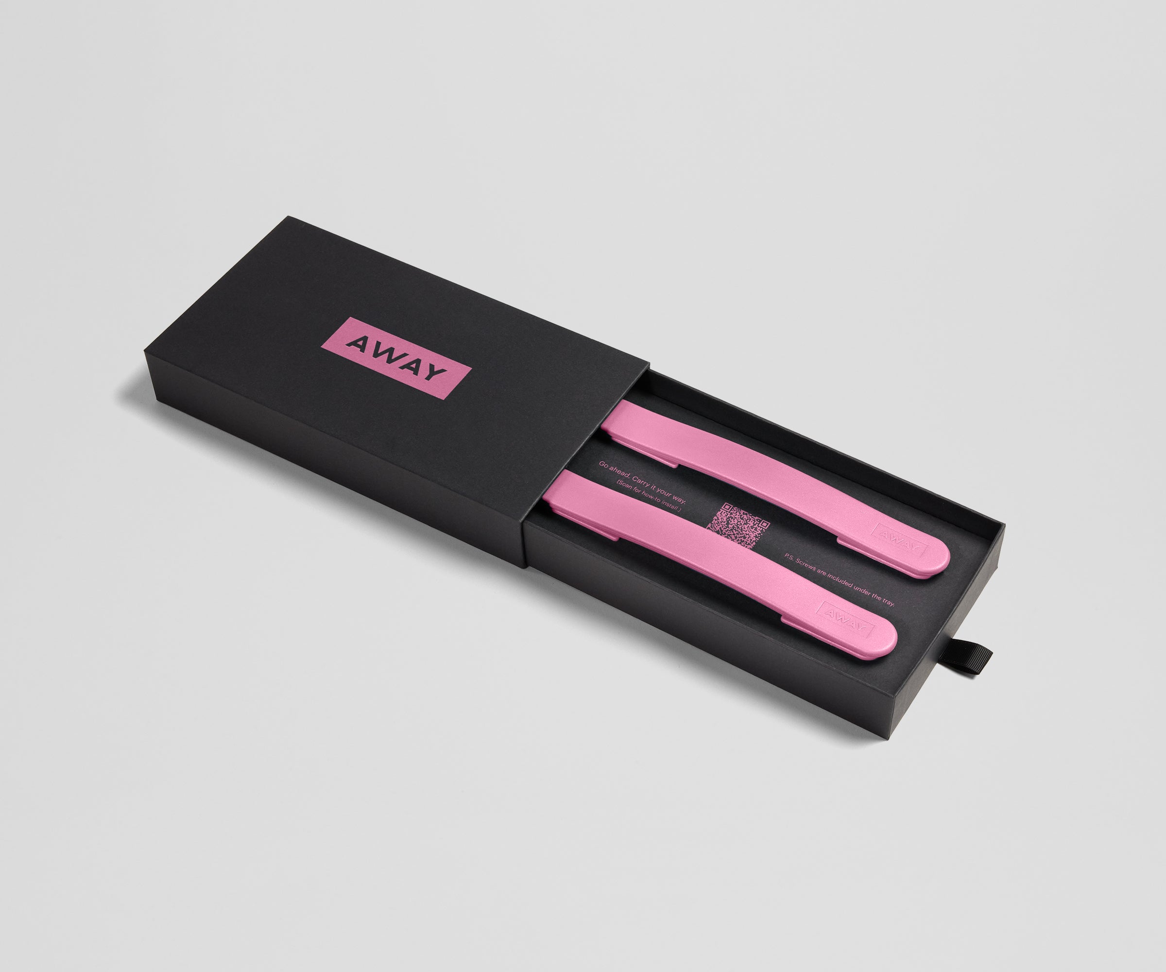 Custom Handle Set in Peony Pink