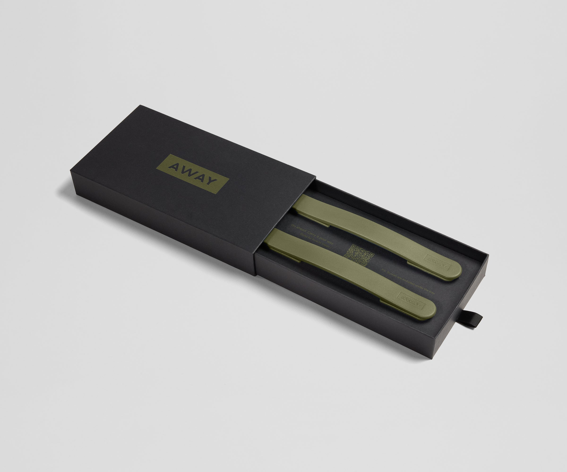 Custom Handle Set in Olive Green