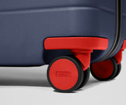 Custom Carry-On Wheel Set in Cherry Red