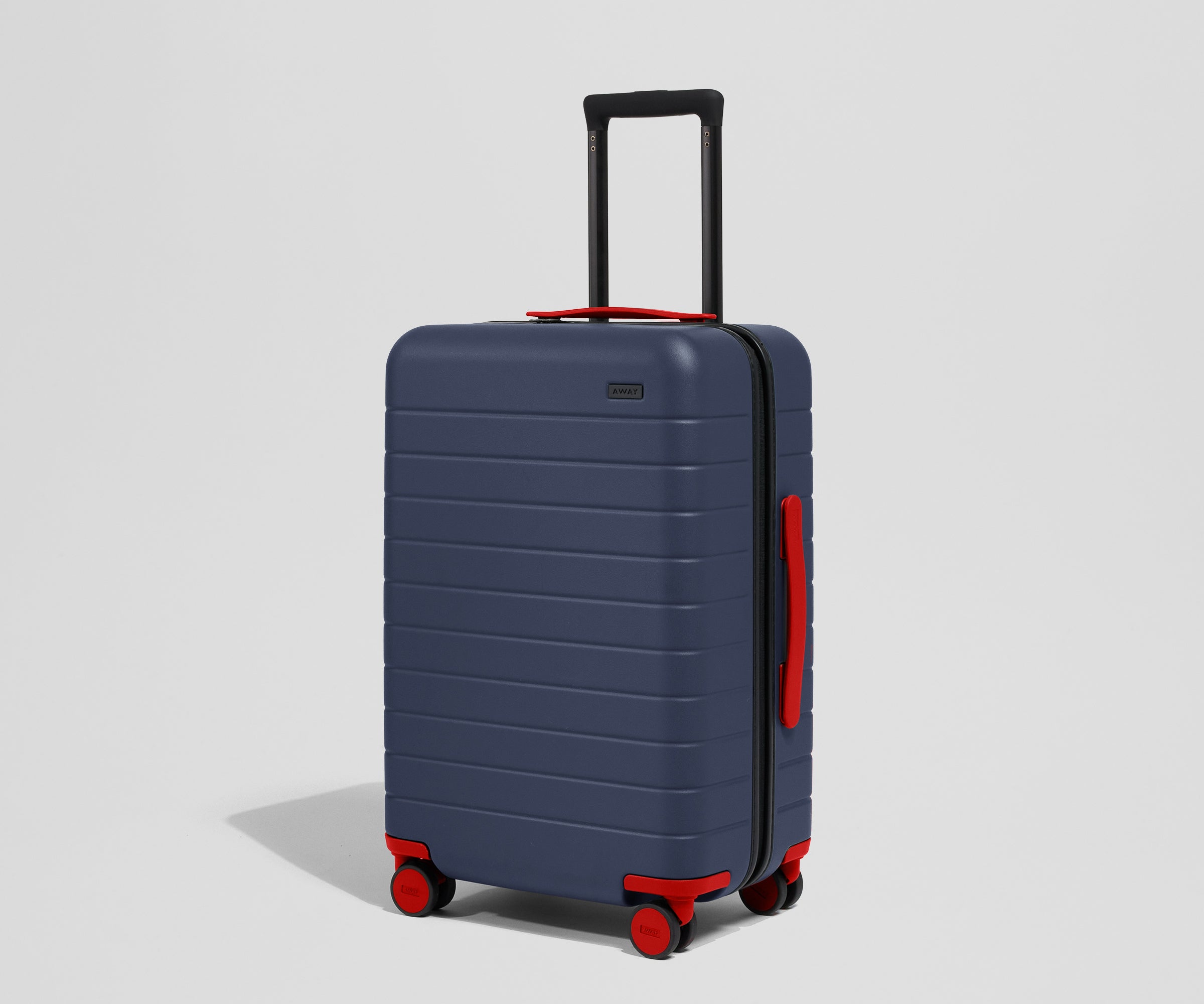 Custom Carry-On Wheel Set in Cherry Red