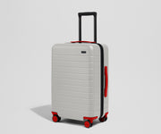 Custom Carry-On Wheel Set in Cherry Red