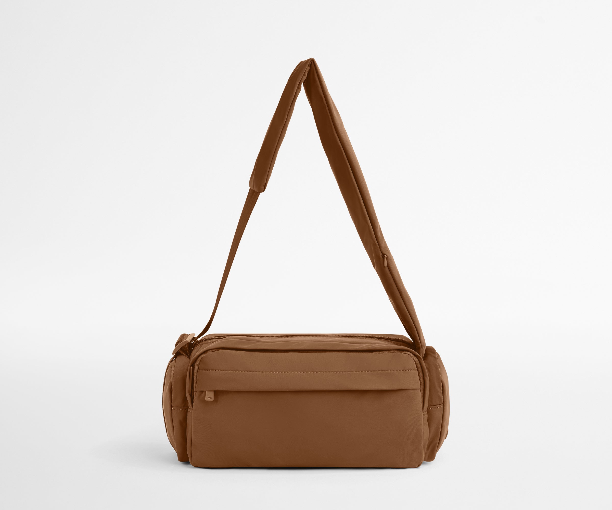 Front view of the Featherlight Cargo Pack with the handle up