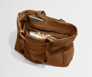 Featherlight Diaper Tote in Amaro Brown