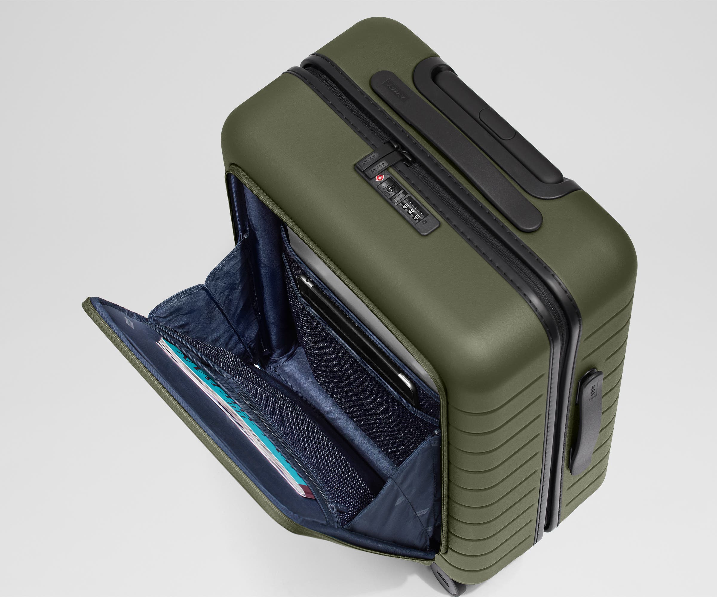 The Front Pocket Carry-On | Olive Green