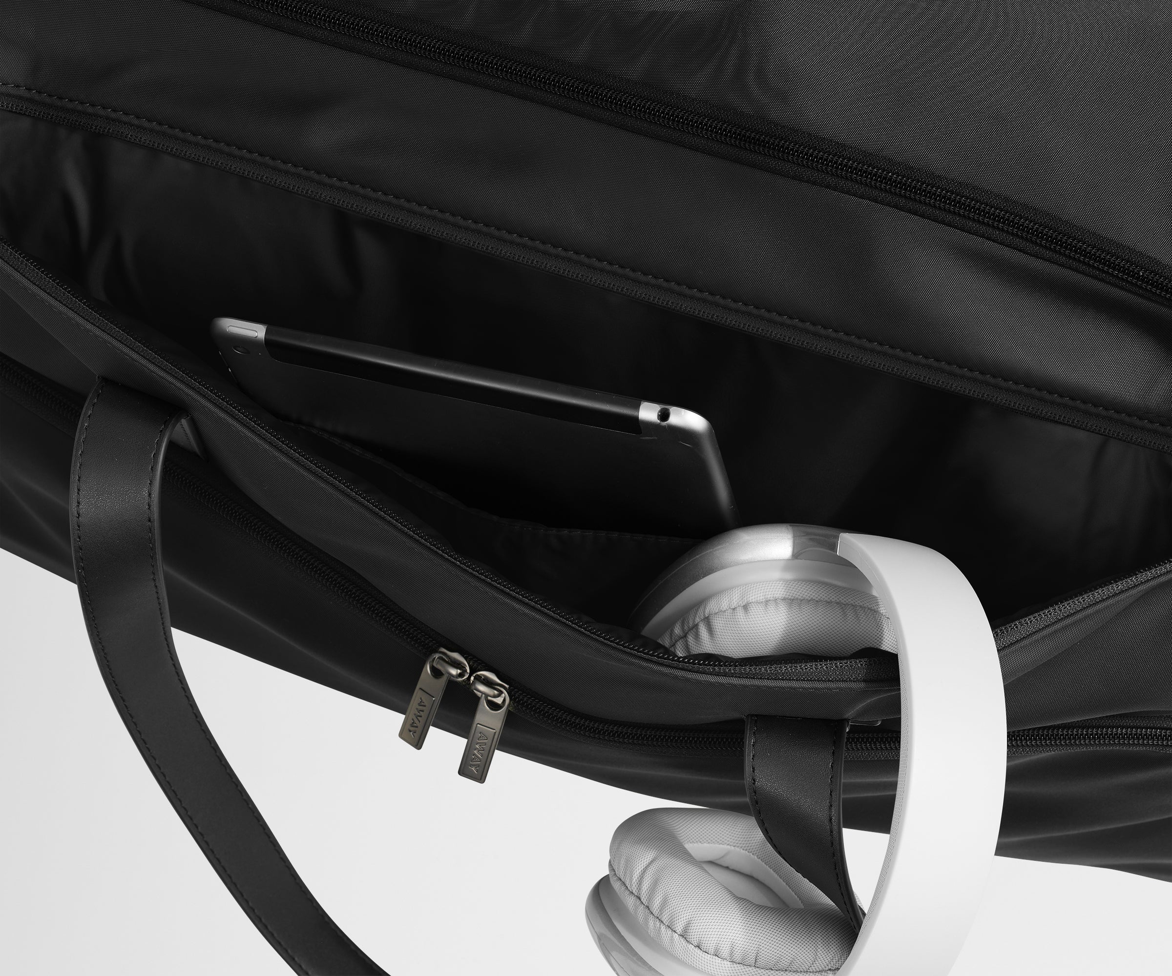 Garment Duffle in Jet Black