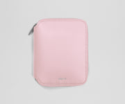 Pink zippered jewelry case
