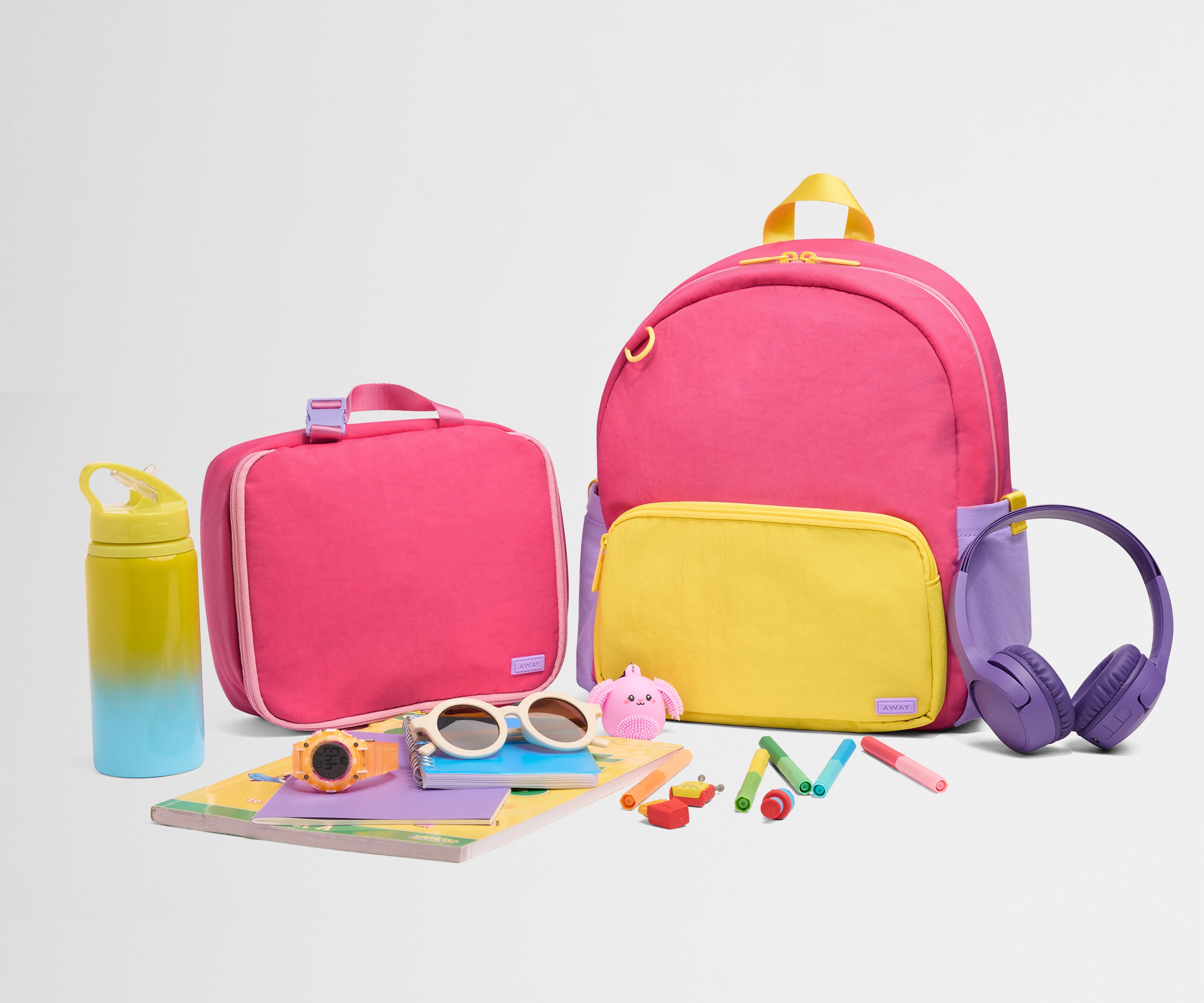 Kids Backpack in Cotton Candy Pink