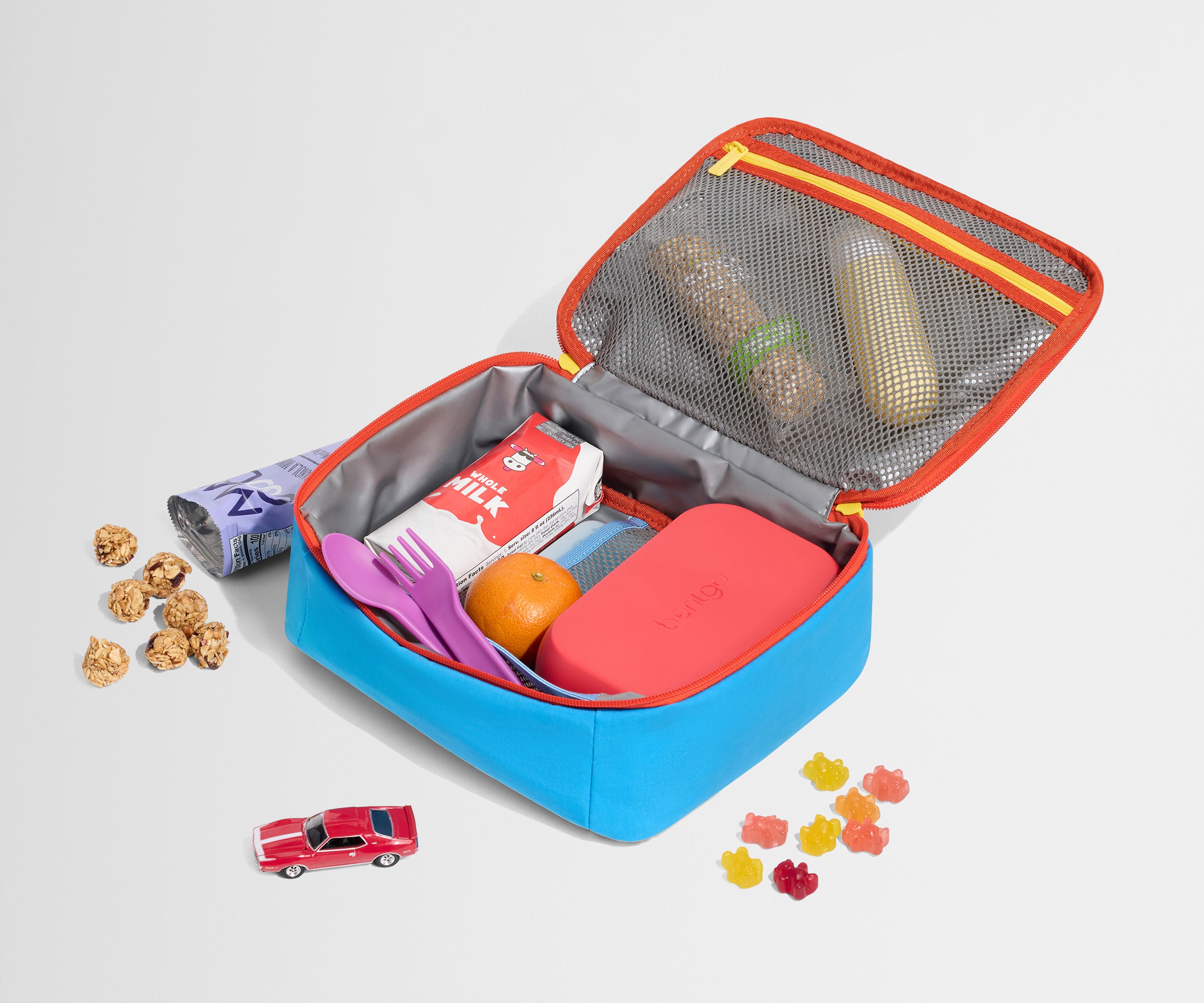 Kids Lunch Box in Splash Blue