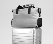 Canvas Overnight Bag in Jet Black