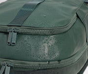 Water droplets on the exterior, showing the water repellent material