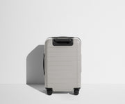Back product view of The Carry-On suitcase in Cloud Gray