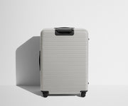 Back product view of The Large suitcase in Cloud Gray