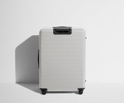 Back product view of The Large Flex suitcase in Cloud Gray