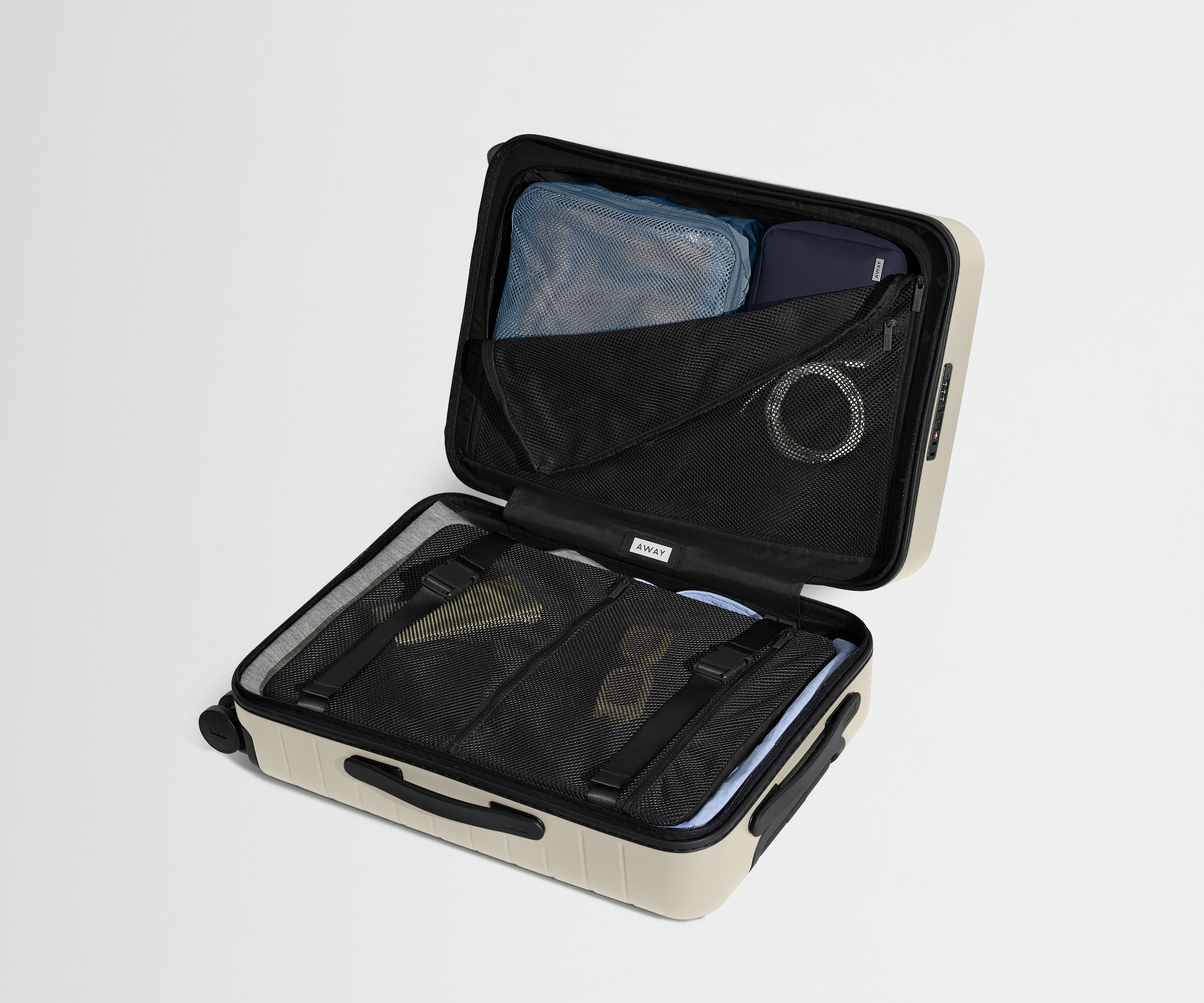 The Bigger Carry-On in Salt White