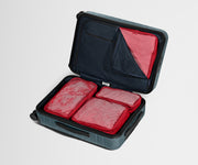 The Insider Packing Cubes in Cherry Red