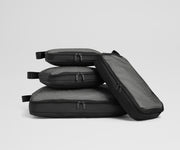 Compression Packing Cubes in Jet Black