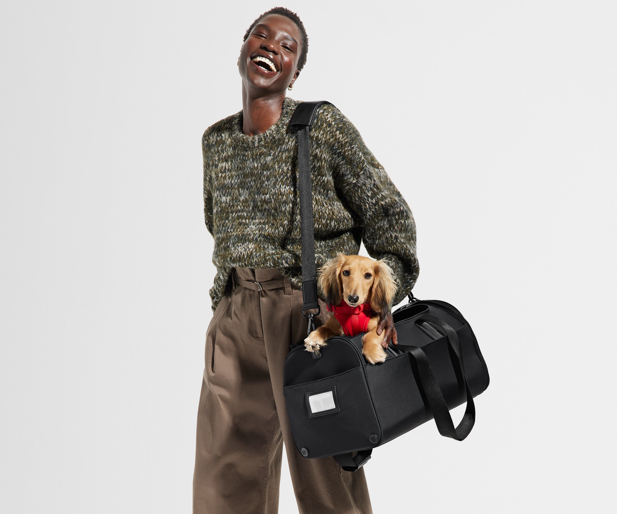 The Pet Carrier in Jet Black