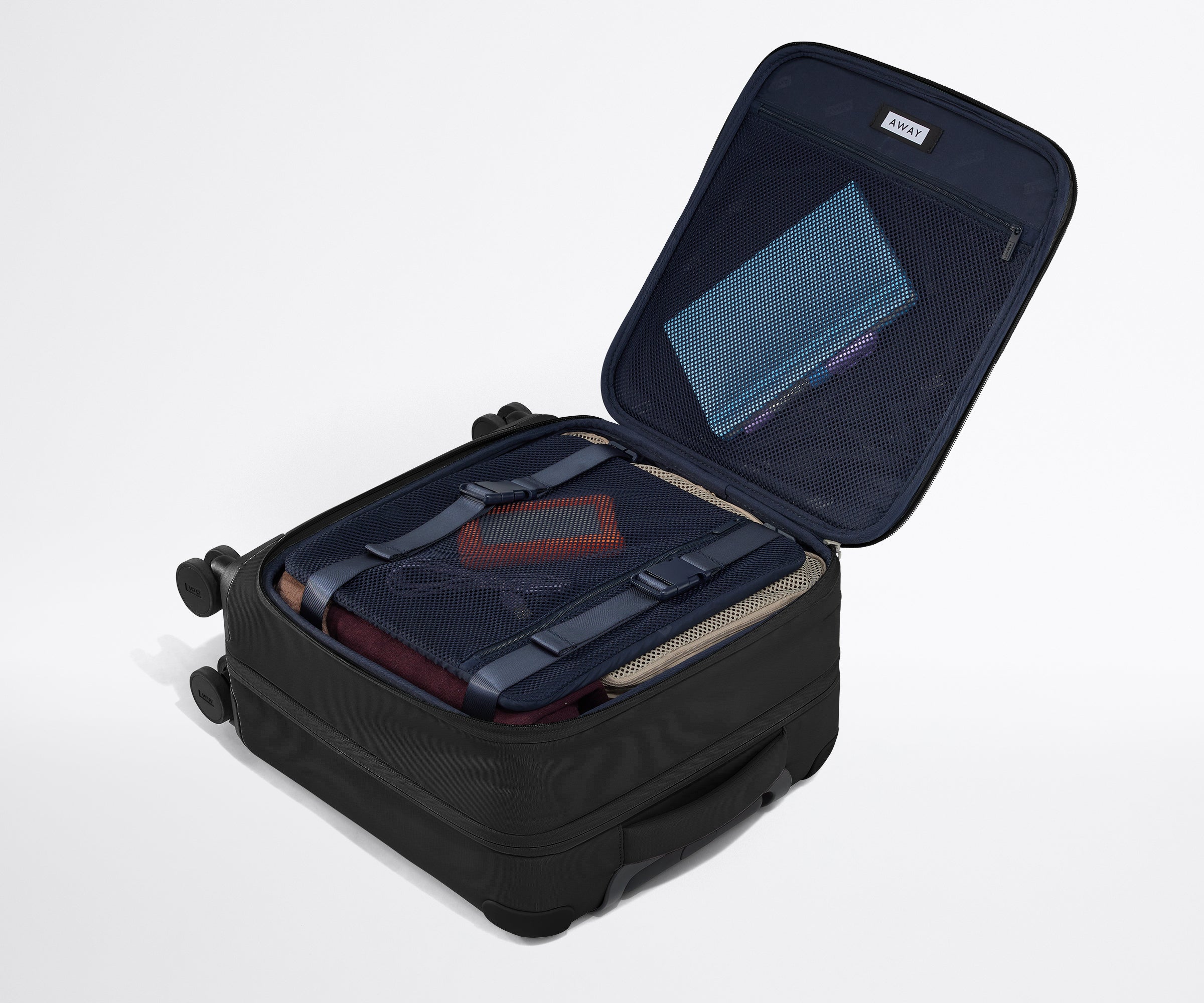 The Softside Compact Carry-On in Jet Black