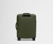 Back product view of The Softside Medium suitcase in Olive Green
