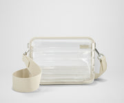 Front product view of the clear Stadium Bag
