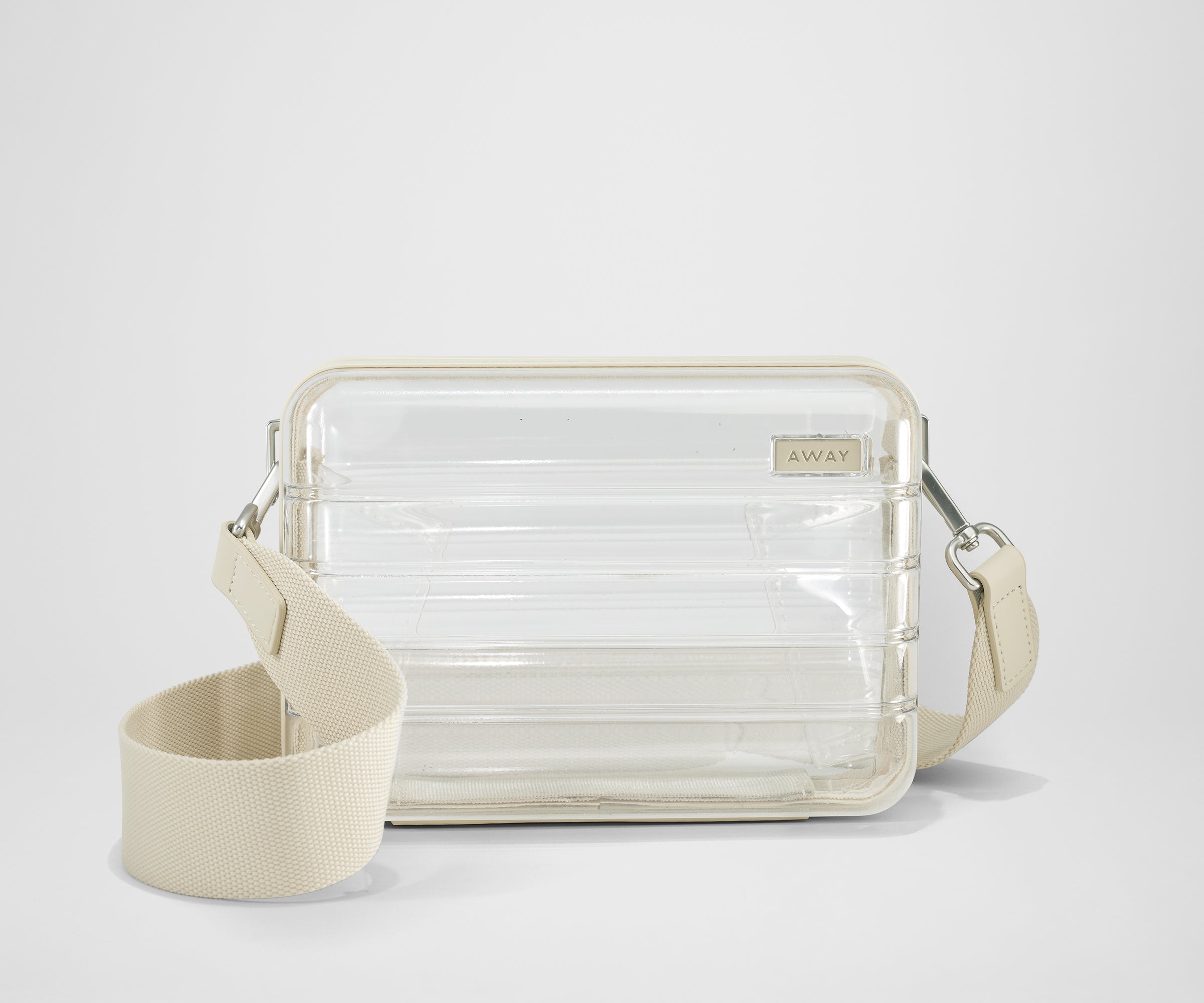Front product view of the clear Stadium Bag