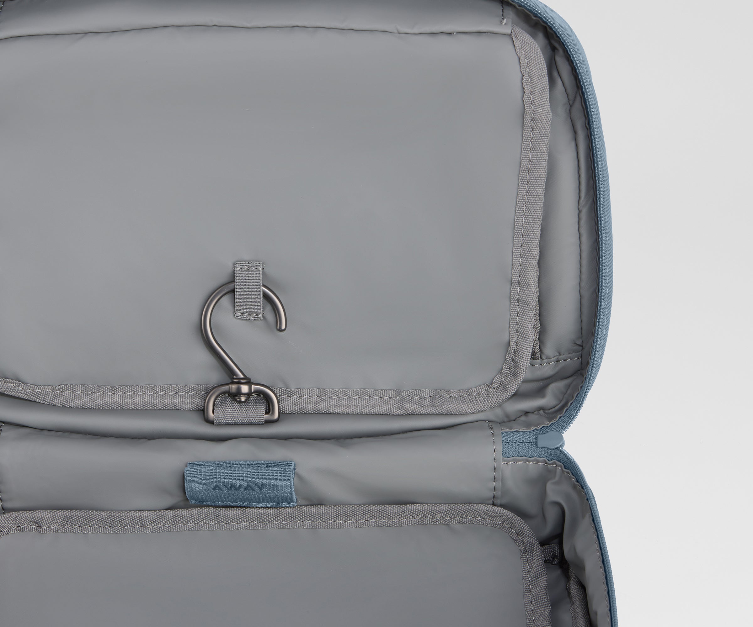 Hanging Toiletry Bag in Coast Blue