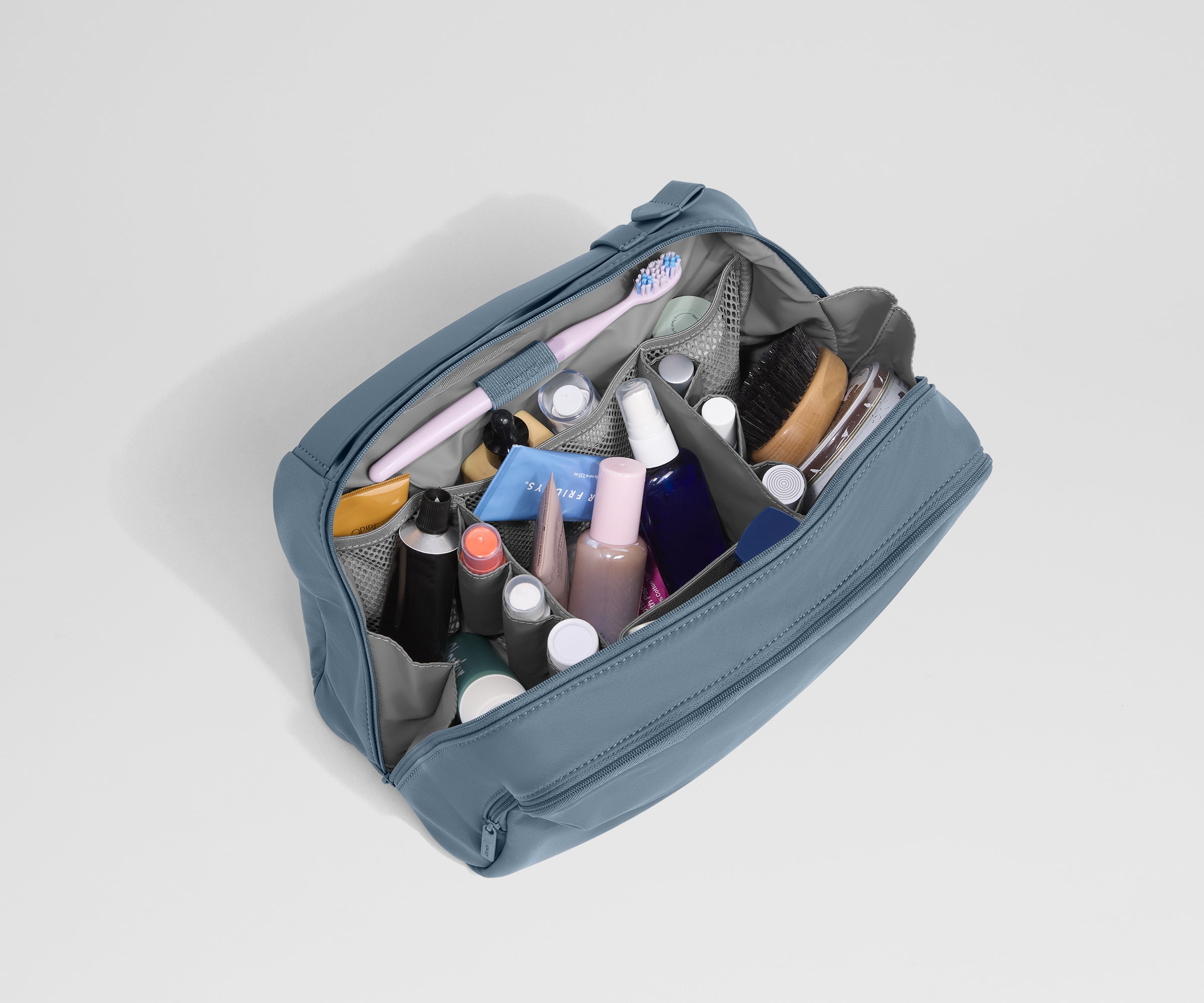 Extra Large Toiletry Bag in Coast Blue