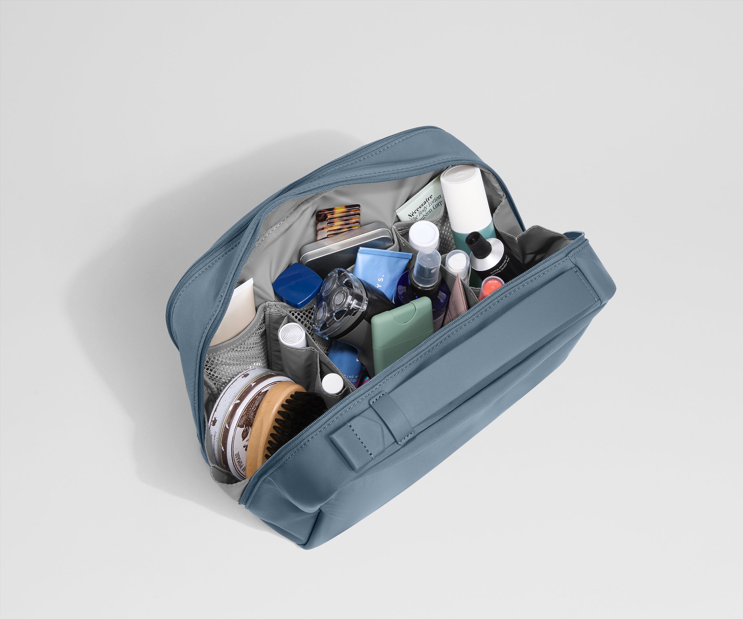 Extra Large Toiletry Bag in Coast Blue