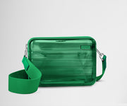 Front view of The Mini Crossbody with removable shoulder strap