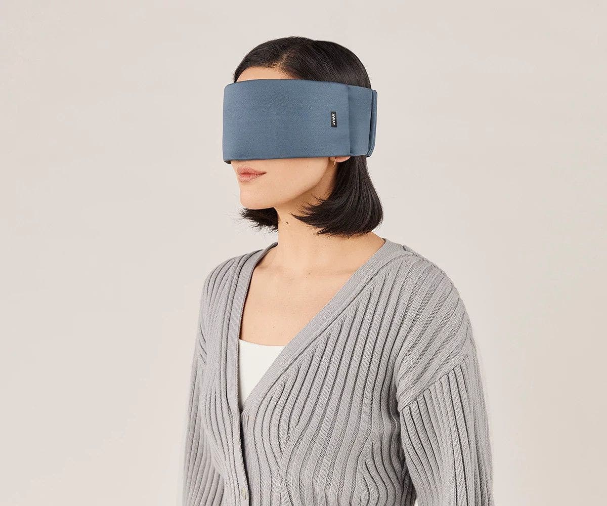 Person wearing The Sleep Mask